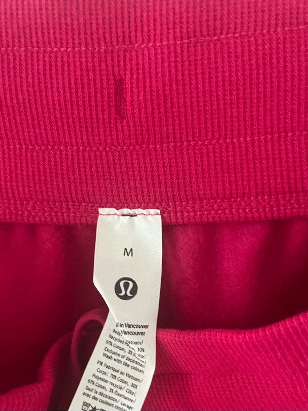 NWT Lululemon Scuba Wide-Leg Pants in Passion Fruit Size M - Picture 14 of 14